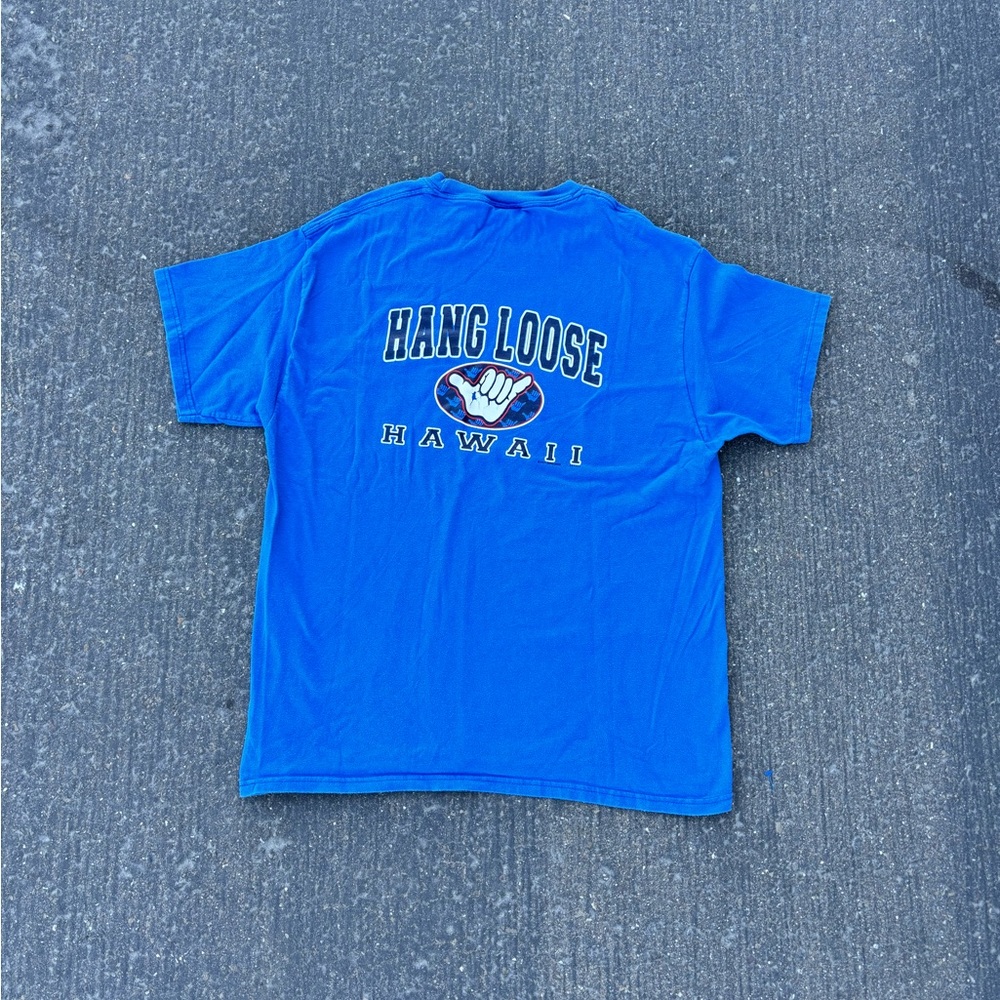 Y2K Hawaii Hang Loose Graphic T-shirt Shirt Pullover